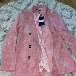 Pink Cord Jacket BRAND NEW